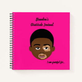 Cuaderno #Proud2BNaturalMe Periódicos de Gratitud Personali