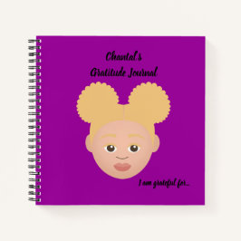 Cuaderno #Proud2BNaturalMe Periódicos de Gratitud Personali