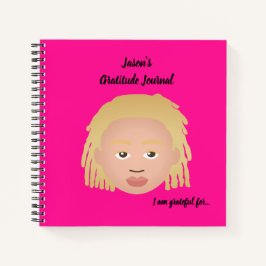 Cuaderno #Proud2BNaturalMe Periódicos de Gratitud Personali