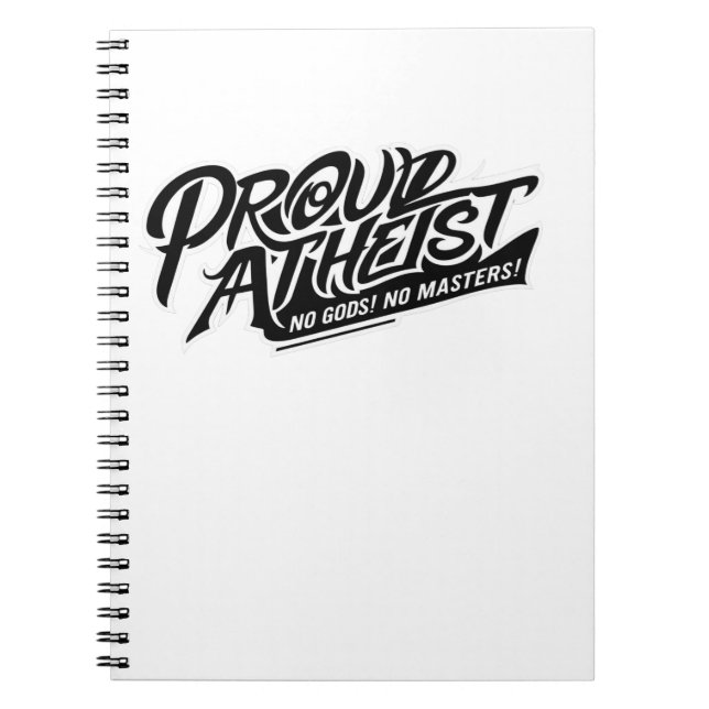 Cuaderno Proud Atheist! (Frente)