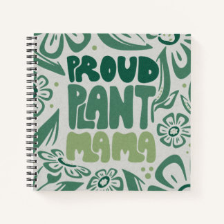 Cuaderno Proud Plant Mama – Bold Plant Lover
