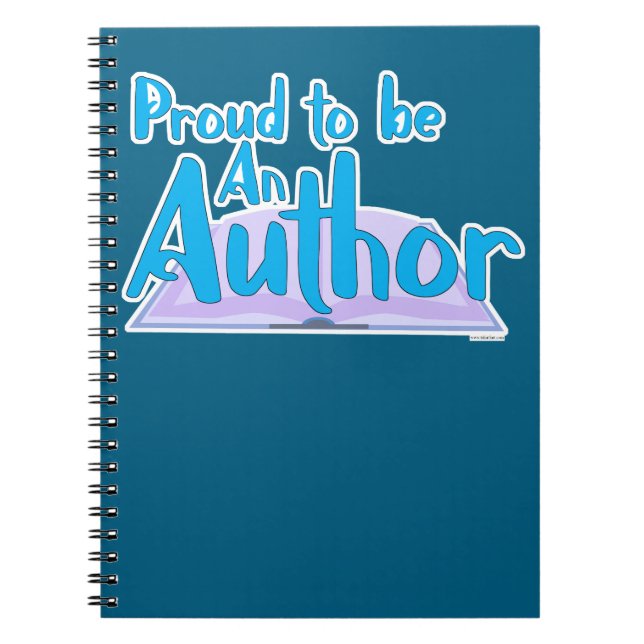 Cuaderno  Proud To Be An Author Epic Saying (Frente)