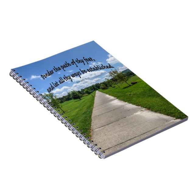 Cuaderno Proverbios 4:26 (Lado Derecho)