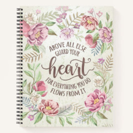 Cuaderno Proverbs 4:23 - Guard Your Heart For