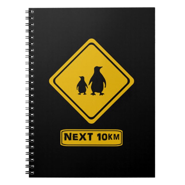 Cuaderno próximos 10 km pingüinos (Frente)