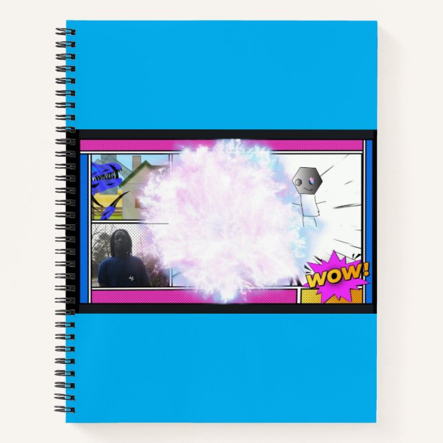 Cuaderno proyecto de historietas y escuelas (Anverso)