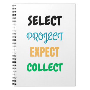 Cuaderno Proyecto Seleccionar Esperar Recopilar bloc de not