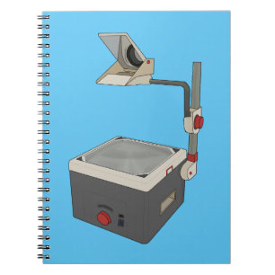 Cuaderno Proyector de cabeza de OHP 80s 90s