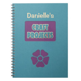 Cuaderno Proyectos de artesanía personalizados