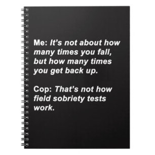 Cuaderno Prueba de la sobriedad