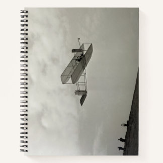 Cuaderno Prueba de vuelo de planeador Aviación Hermanos Wri