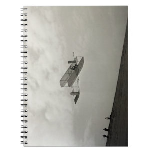 Cuaderno Prueba de vuelo de planeador Aviación Hermanos Wri