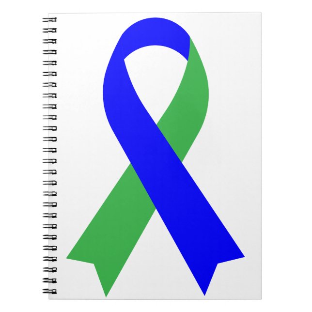 Cuaderno Pseudotumor verde y azul Cerebri Neurofibromatosis (Frente)