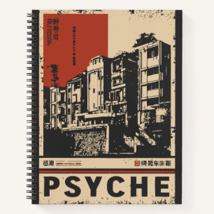 Cuaderno PSYCHE La mente urbana inspirada en Japón