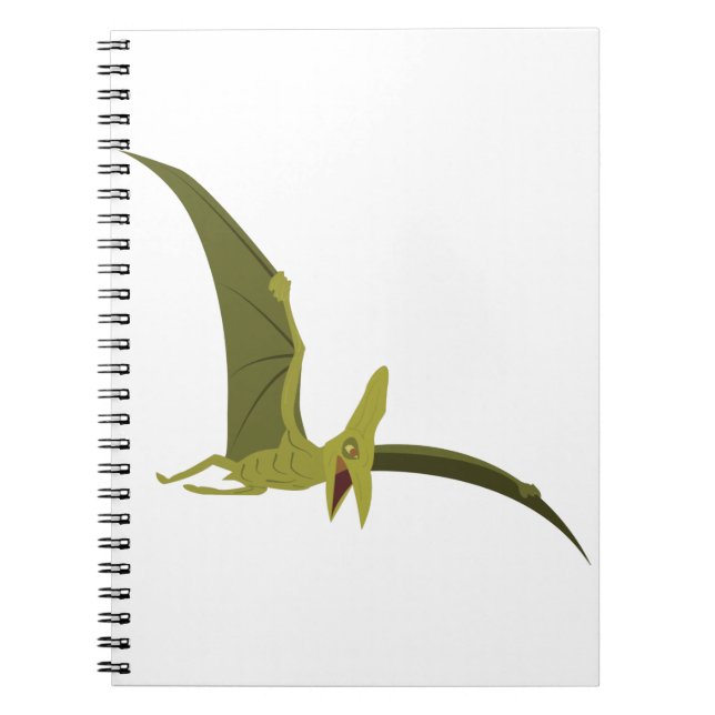 Cuaderno Pterodactyl del vuelo (Frente)