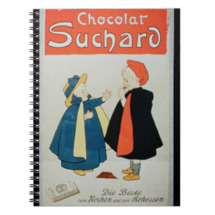 Cuaderno Publicidad de poster "chocolate de Suchard" (color