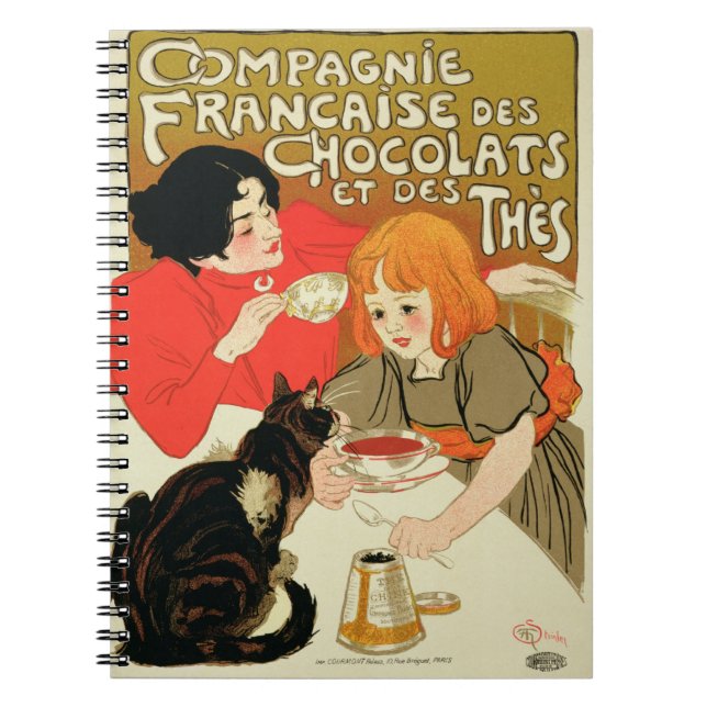 Cuaderno Publicidad de poster los French Company del (Frente)