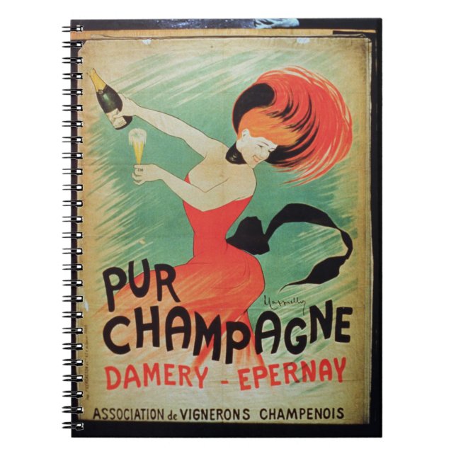 Cuaderno Publicidad de poster "Pur Champán", de Damery, E (Frente)