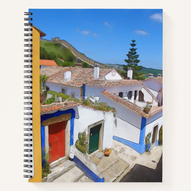 Cuaderno Pueblo acuarela (Anverso)
