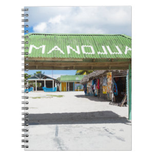 Cuaderno pueblo Mano Juan en Saona República Dominicana