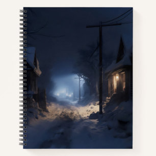 Cuaderno Pueblo Misterioso de Invierno