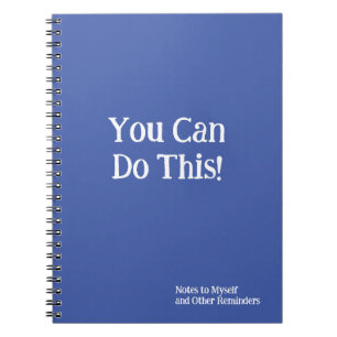 Cuaderno ¡Puedes Hacer Esto! Notas sobre mi propio blanco a
