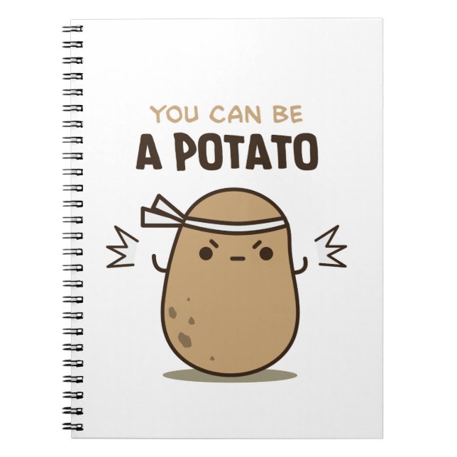 Cuaderno Puedes ser una papa (Frente)