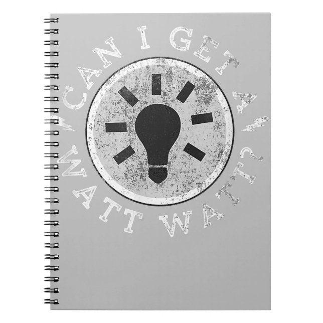 Cuaderno ¿Puedo conseguir un poco gracioso a los amantes de (Frente)