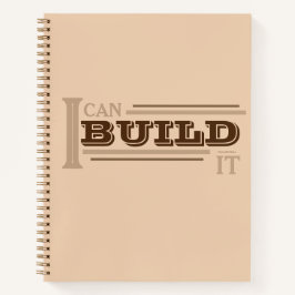 Cuaderno Puedo CONSTRUIRLo (Marrón) Planificador/