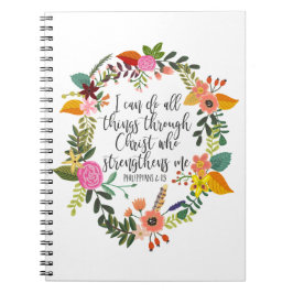 Cuaderno Puedo hacer todas las cosas a través de Cristo Fel