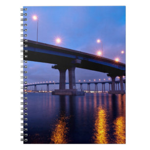 Cuaderno Puente Coronado en el atardecer