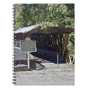 Cuaderno Puente cubierto Clarkson Alabama