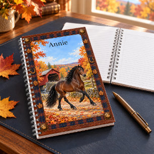 Cuaderno Puente Cubierto de Otoño Andaluz de Bahía Personal