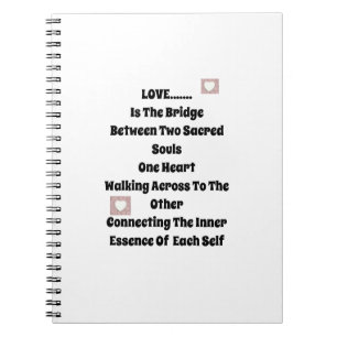 Cuaderno Puente de amor
