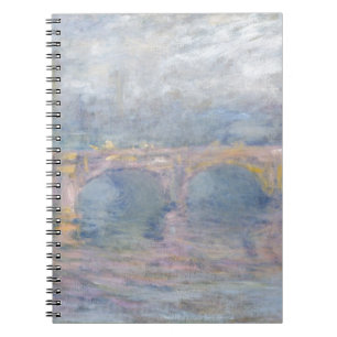 Cuaderno Puente de Claude Monet el Waterloo, Londres, en