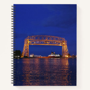 Cuaderno Puente de elevación aérea John G. Munson y Duluth