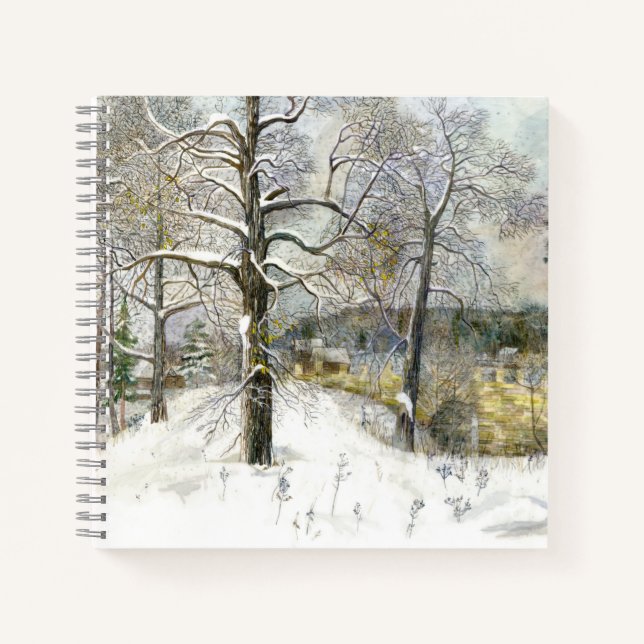 Cuaderno puente de invierno (Anverso)