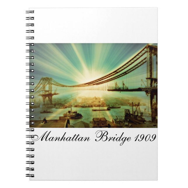 Cuaderno Puente de Manhattan 1909 (Frente)