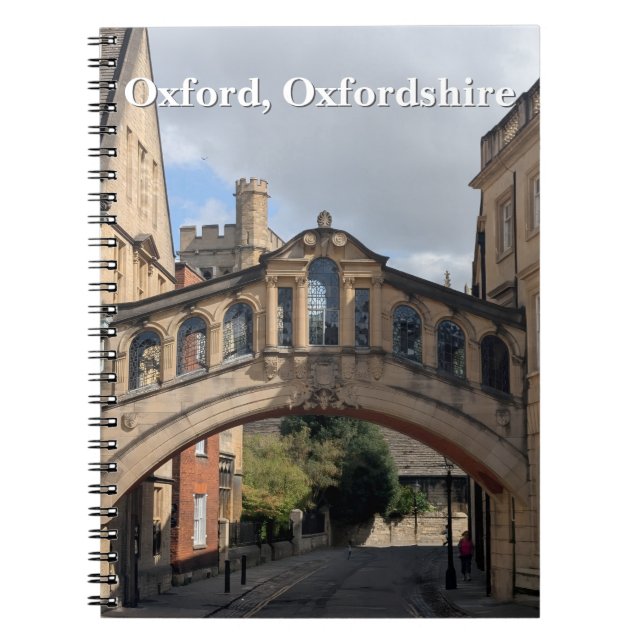 Cuaderno Puente de suspiros en Oxford (Frente)
