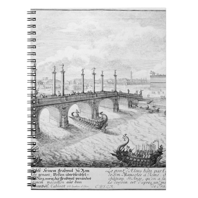 Cuaderno Puente del mausoleo de Aelius y de Hadrian (Castel (Frente)