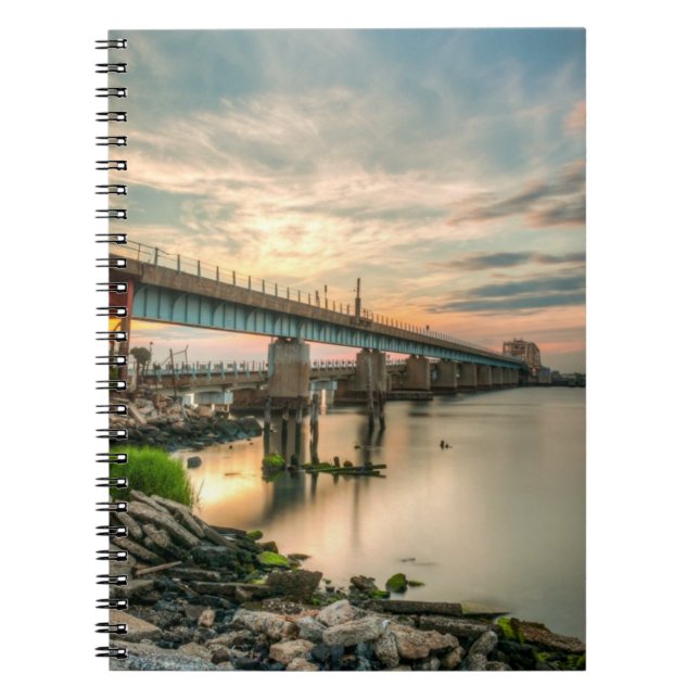 Cuaderno Puente del tren de Rockaway (Frente)