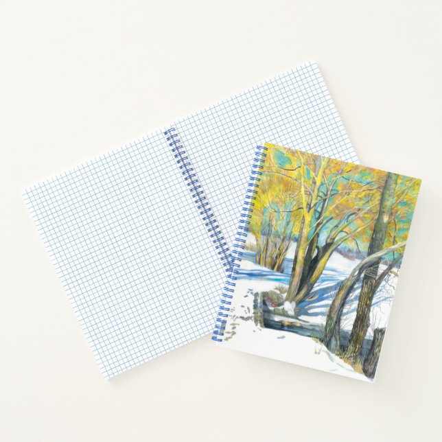 Cuaderno puente en invierno (Interior)