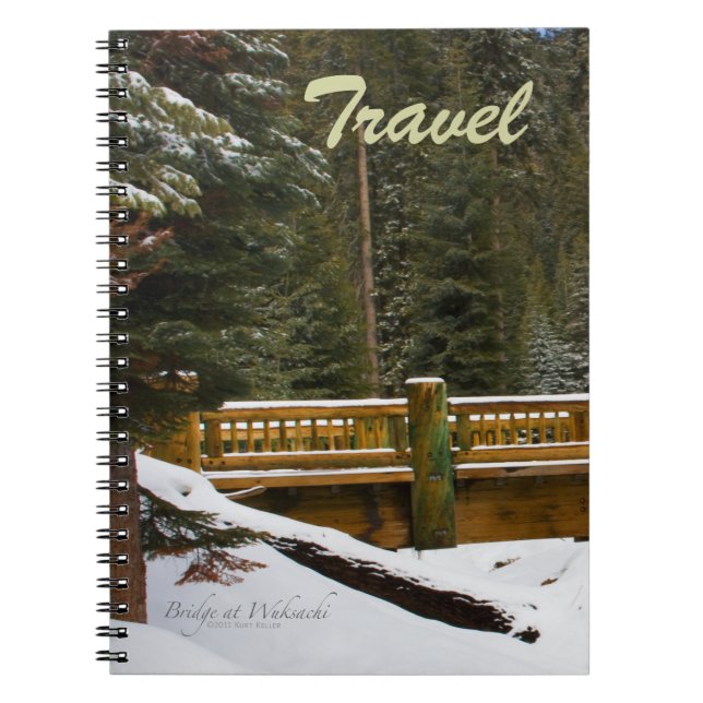 Cuaderno Puente en Wuksachi Lodge Travel Notebook (Frente)