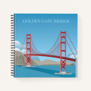 Cuaderno Puente Golden Gate   San Francisco