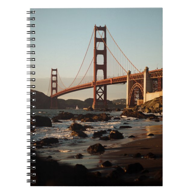 CUADERNO PUENTE GOLDEN GATE, SAN FRANCISCO DURANTE EL DÍA (Frente)