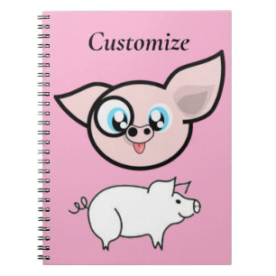 Cuaderno Puerco Tonto Sonriendo Thunder_Cove
