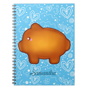 Cuaderno Puerquito De Piloncillo Pan Dulce