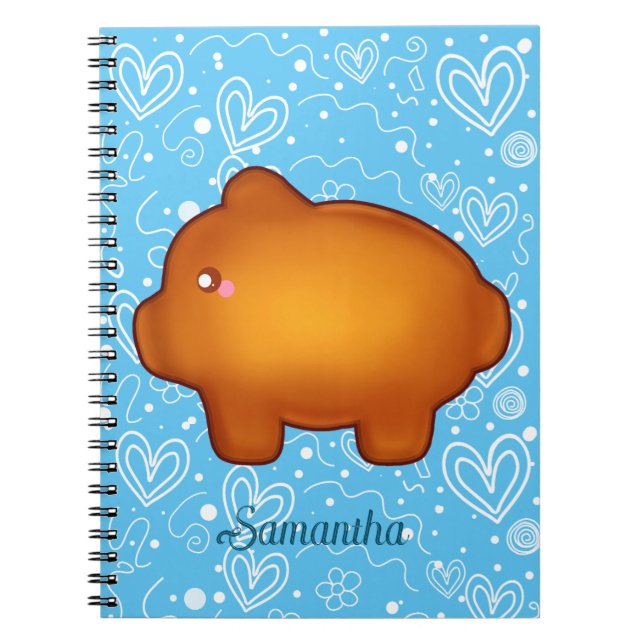 Cuaderno Puerquito De Piloncillo Pan Dulce (Frente)
