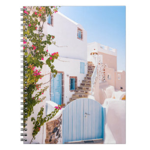 CUADERNO PUERTA AZUL CERRADA