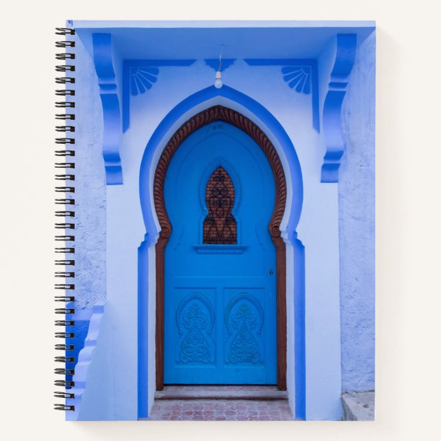Cuaderno Puerta Azul Marroquí (Anverso)